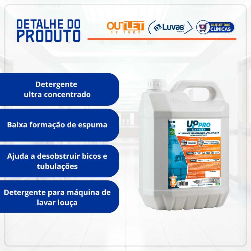Detergente Para Máquina Lava Louça 5L - Up Pro Nobre