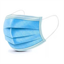 Máscara Cirúrgica Tripla Azul Com Elástico 50un - Inoven
