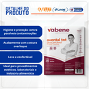 Avental Descartável Manga Longa Branco 10un - Vabene