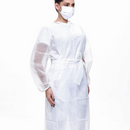 Avental Descartável Manga Longa Branco 10un - Inoven