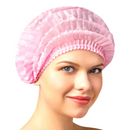 Touca Descartável Com Elástico Rosa 100un - Medix
