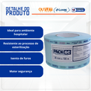 Papel Grau Cirúrgico 09cm x 100m - Pack GC