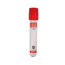 Tubo Para Coleta de Sangue Soro 4ml Tampa Vermelho 100un - Descarpack