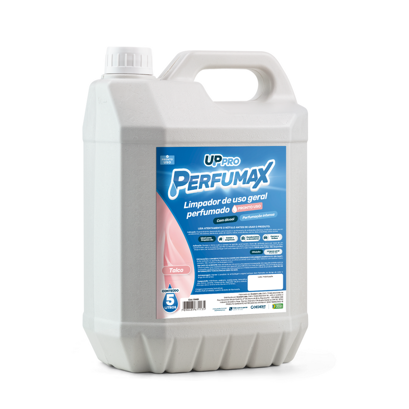 Limpador Perfumado de Uso Geral Talco 5L - Perfumax Nobre
