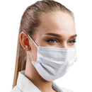 Máscara Cirúrgica Tripla Branca Com Elástico 50un - Inoven