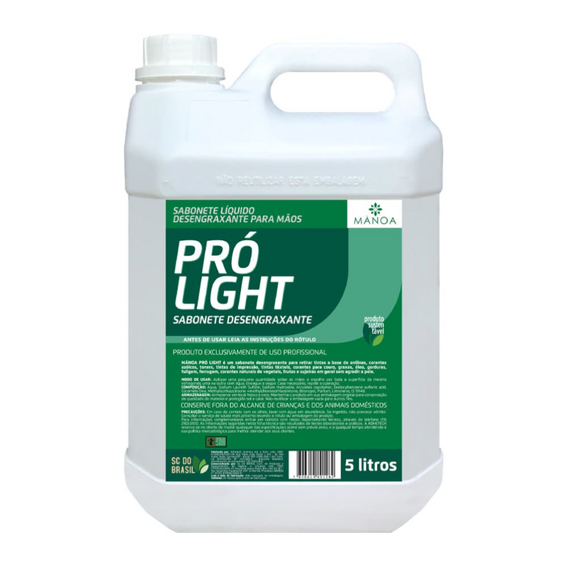 Sabonete Desengraxante 5l Pró Light Clive - Nobre