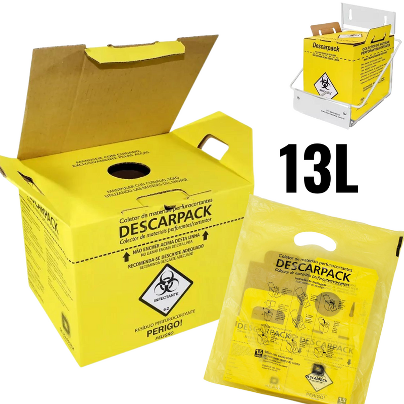 Caixa Coletora Para Material Perfurocortante - Descarpack