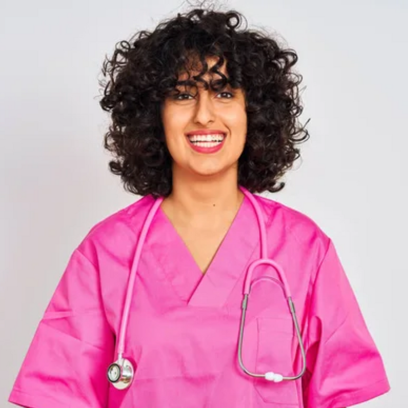 Estetoscópio Rappaport Rosa Claro - Supermedy