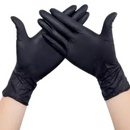 Luva Vinilplus Preta Sem Pó 100un - Talge