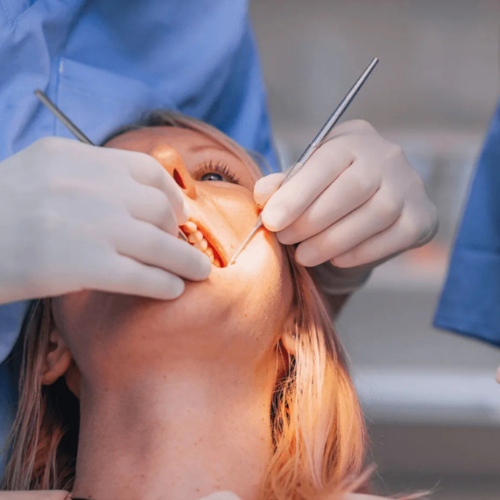 Luva de Látex Branca Com Pó 100un - Inoven