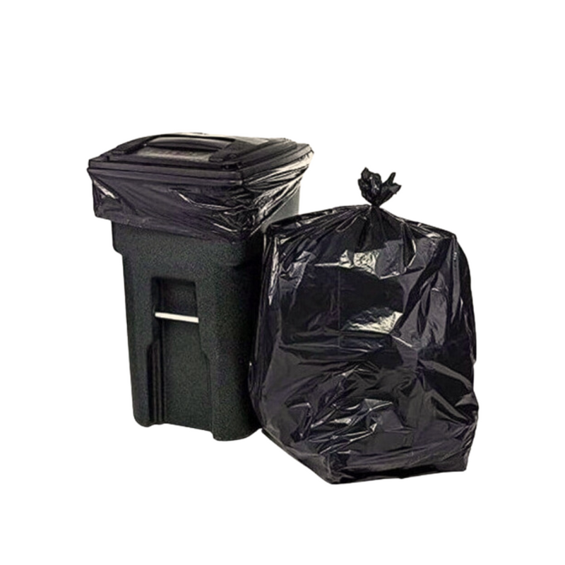 Saco de Lixo Preto 100 Litros 100un - Dr Luvas