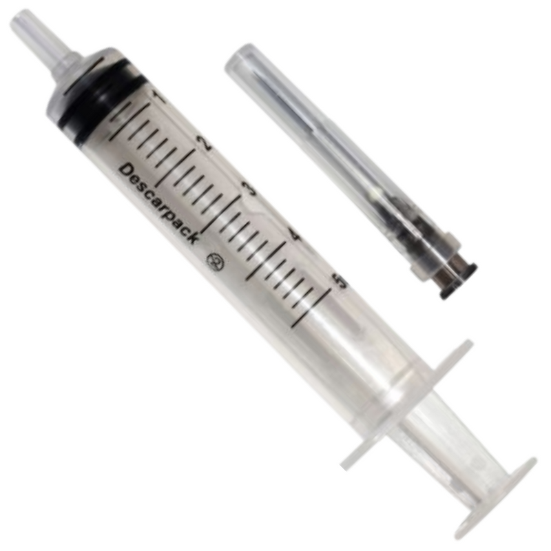 Seringa 5ml Com Agulha 25x0,7cm 100un -  Descarpack