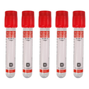 Tubo Para Coleta de Sangue Soro 4ml Tampa Vermelho 100un - Descarpack