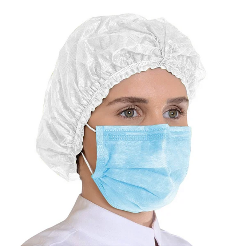 Máscara Cirúrgica Tripla Azul Com Elástico 50un - Medix