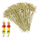 Espeto de Bambu Para Aperitivo 9cm 50un  - Inoven