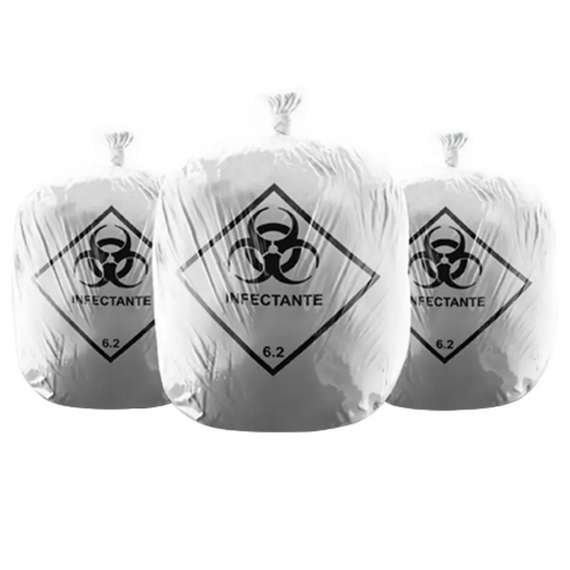 Saco de Lixo Hospitalar 40 Litros 100un - Dr. Luvas