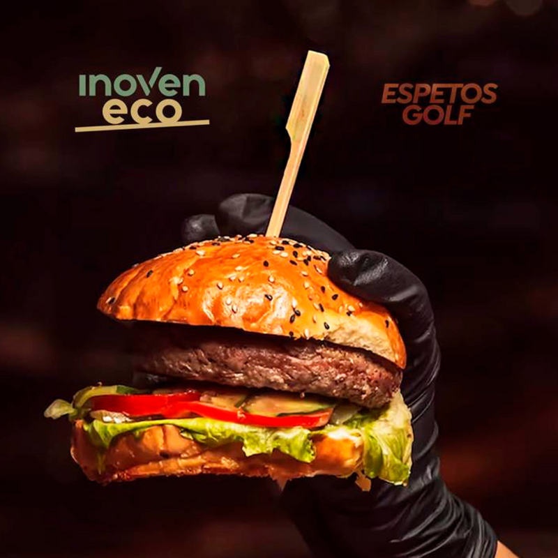Espeto de Bambu Golf 9cm 50un - Inoven