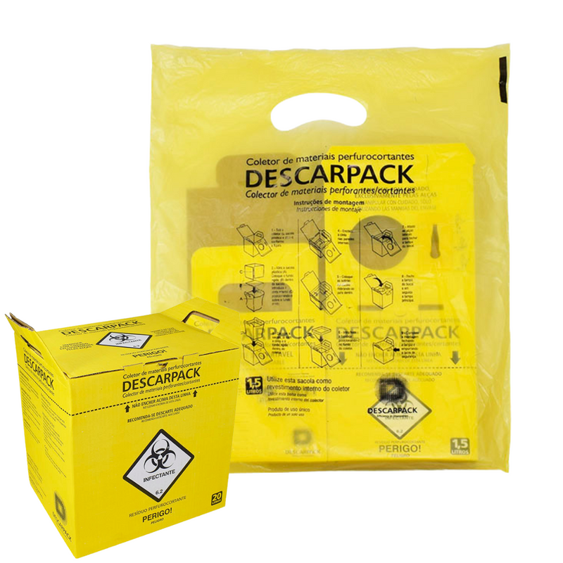 Caixa Coletora Para Material Perfurocortante - Descarpack