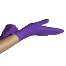Luva de Procedimento Látex Roxa Com Pó 100un - Unigloves