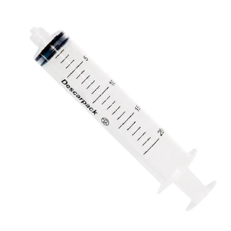 Seringa Descartável 20ml Luer Lock 50un - Descarpack