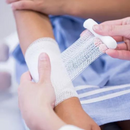 Atadura De Crepom 13 Fios 08cm x 1,8m 12 Rolos - Clean