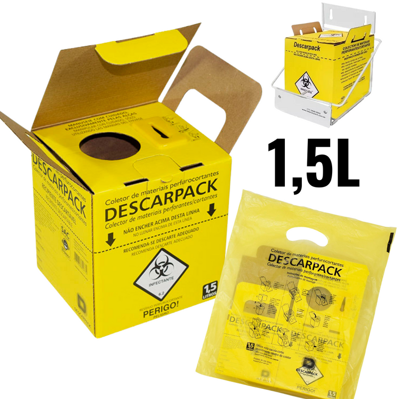 Caixa Coletora Para Material Perfurocortante - Descarpack