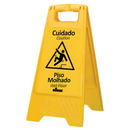 Placa Sinalizadora Piso Molhado - Nobre