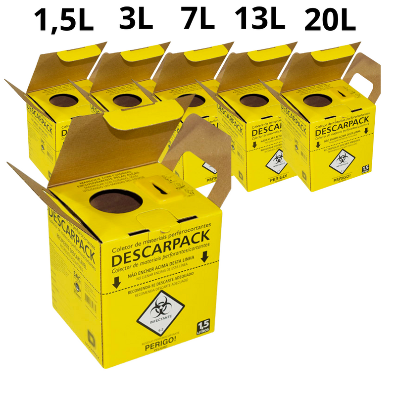 Caixa Coletora Para Material Perfurocortante - Descarpack