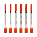 Seringa De Insulina Com Agulha Fixa 1ml 8x0,30mm 100un - Descarpack