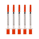 Seringa De Insulina Com Agulha Fixa 0,5ml 6x0,25mm 10un - Descarpack