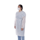 Avental Descartável Manga Longa Branco 10un - Inoven