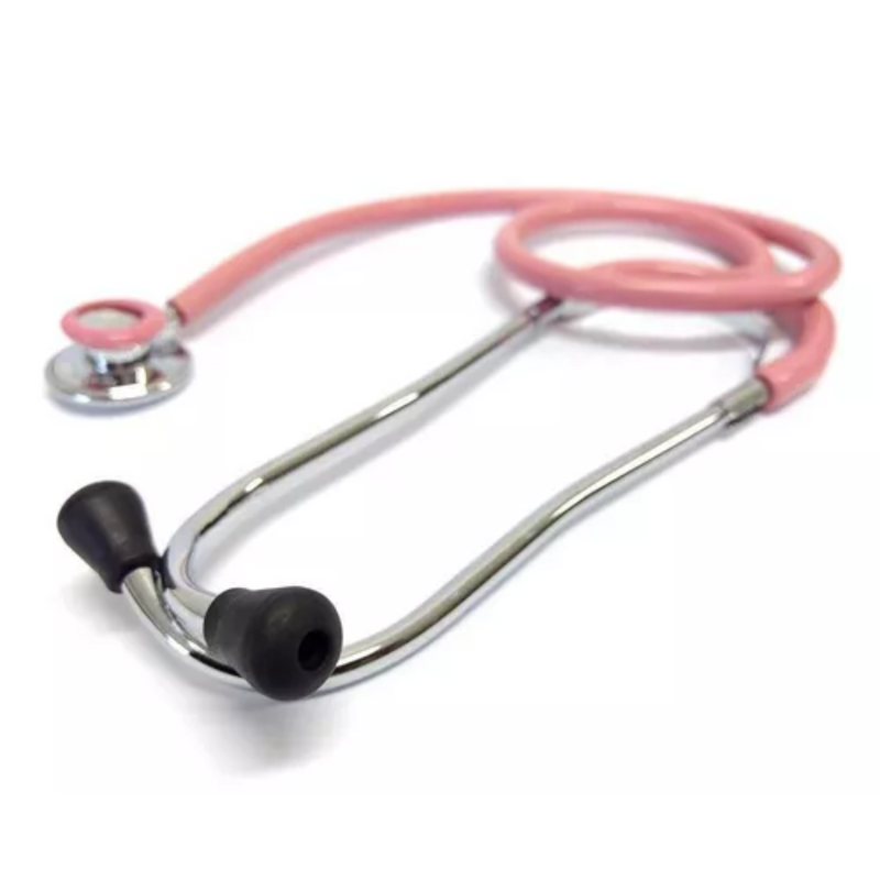 Estetoscópio Rappaport Rosa Claro - Supermedy
