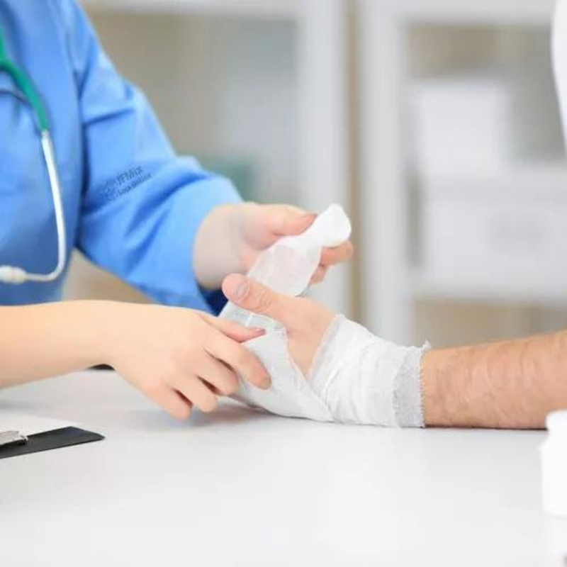 Atadura De Crepom 13 Fios 30cm x 1,8m 12 Rolos - Clean