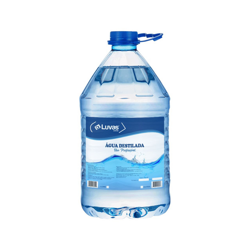 Água Destilada 5 Litros - Dr. Luvas