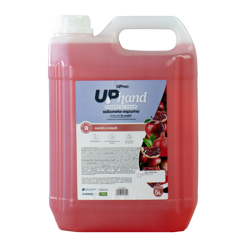 Sabonete De Espuma Romã e Maçã 5L - Up Pro Nobre