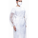 Avental Descartável Manga Longa Branco 10un - Vabene