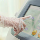 Luva de Procedimento Vinil Transparente Sem Pó 100un - Talge