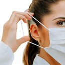 Máscara Cirúrgica Tripla Branca Com Elástico 50un - Inoven