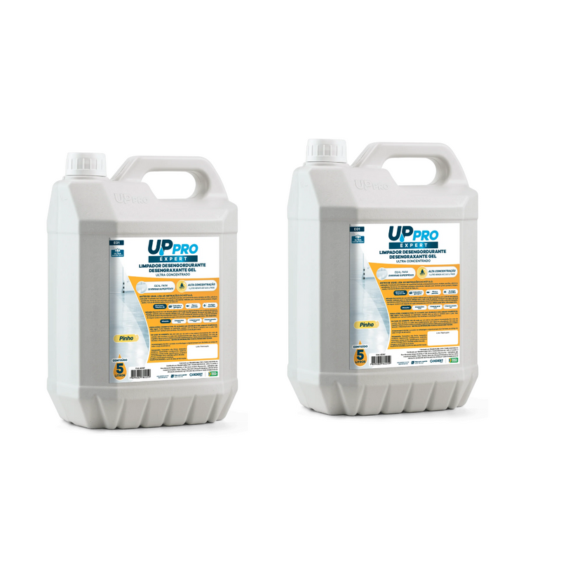 Limpador Desengordurante e Desengraxante Gel Concentrado 5L - Nobre