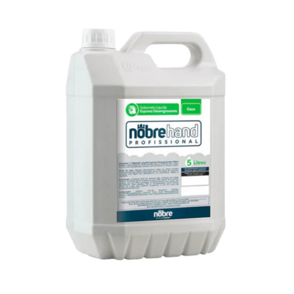 Sabonete Líquido Espumante Concentrado 5l Coco - Nobre