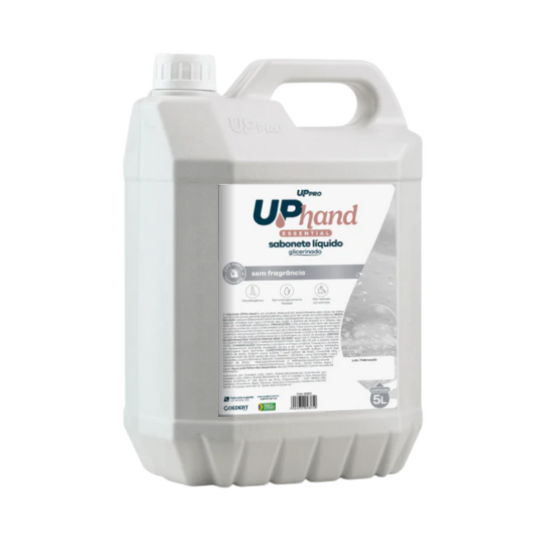 Sabonete Líquido Glicerinado Neutro 5L - Up Pro Nobre