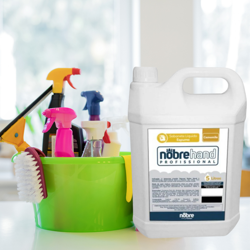 Sabonete Líquido Espumante Concentrado 5l Camomila - Nobre