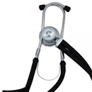 Estetoscópio Rappaport Duplo Preto - Supermedy