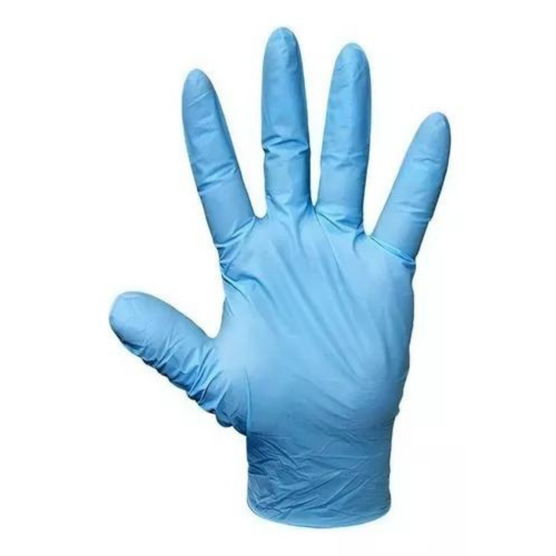 Luva Vinilplus Azul Sem Pó 100un - Talge