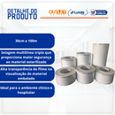 Papel Grau Cirúrgico 30cm x 100m - Dr. Luvas