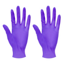 Luva de Procedimento Látex Roxa Com Pó 100un - Unigloves