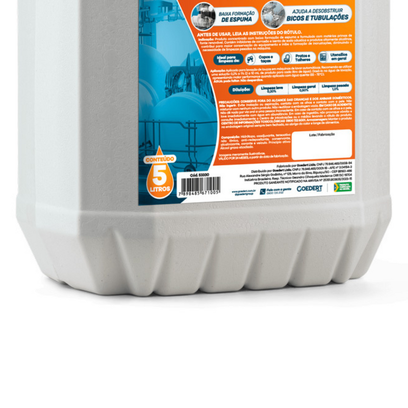 Detergente Para Máquina Lava Louça 5L - Up Pro Nobre