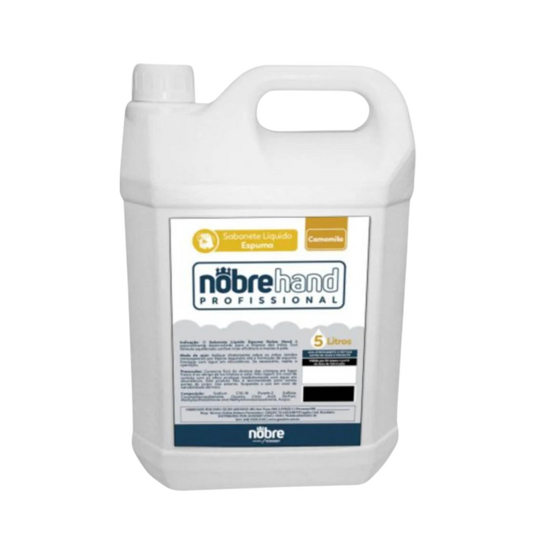 Sabonete Líquido Espumante Concentrado 5l Camomila - Nobre