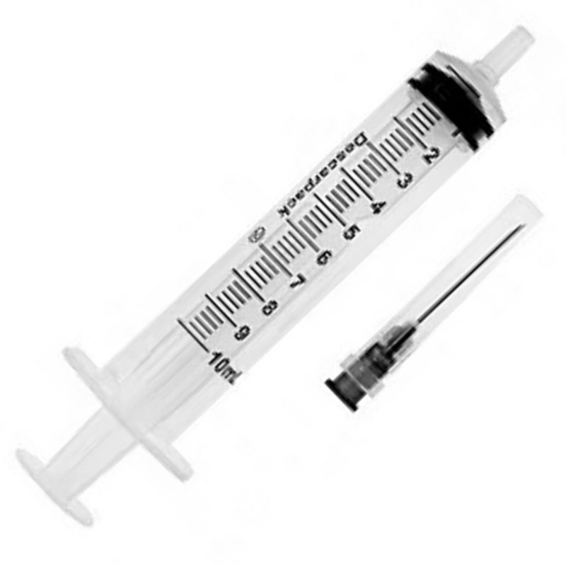 Seringa 10ml Com Agulha 25x0,7cm 100un -  Descarpack