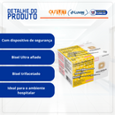 Cateter Com Dispositivo de Segurança 20G 100un - Descarpack